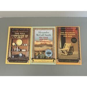 No. 1 Ladies Detective Agency by Alexander McCall Smith Paperback Book Lot of 3
